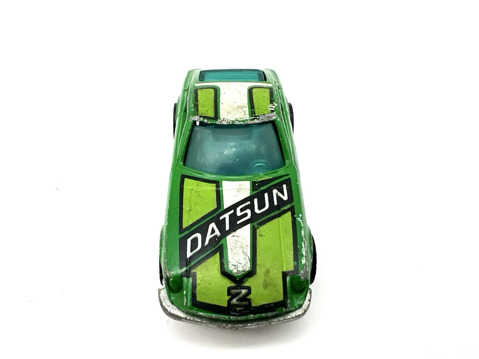 De colección Hot Wheels Datsun Z-Whiz 1977 Verde Diecast Car Blackwalls Foto 3 de 4