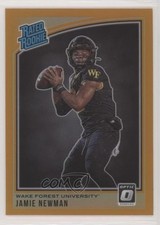 2021 Chronicles Draft Picks Donruss Optic Rated Rookie Orange Jamie Newman 1u6