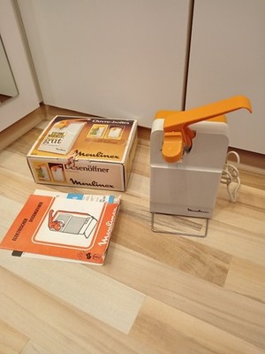 Moulinex Elektrischer Dosenöffner, Vintage 70er Jahre