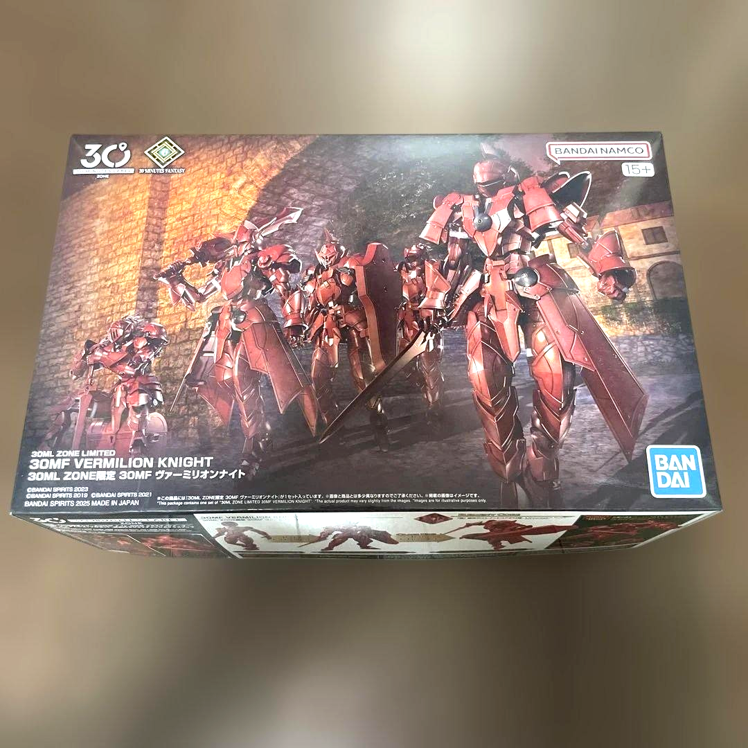BANDAI 30MF Vermilion Knight ZONE Limited Plastic Model Kit 30