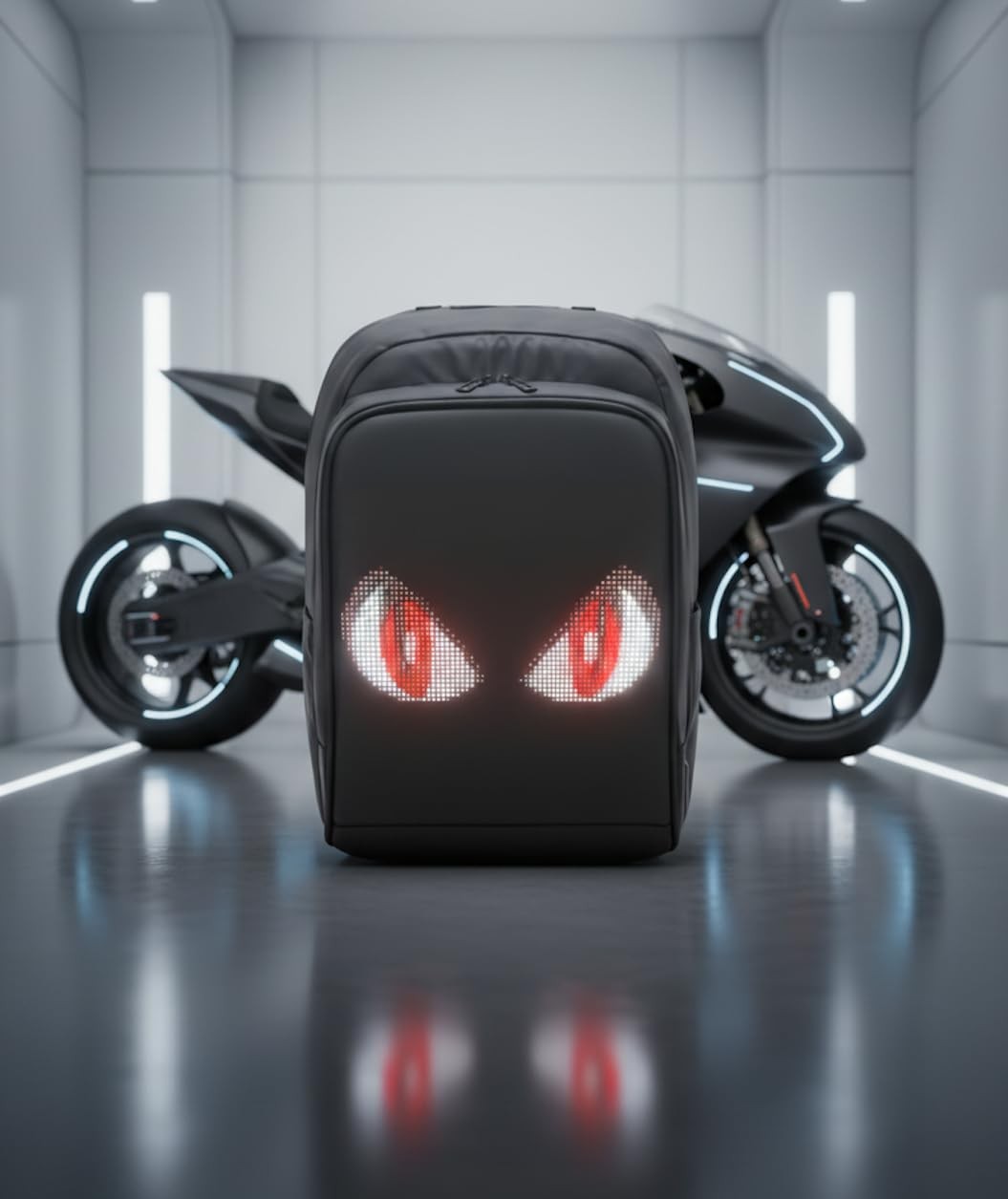 Backpack, Motorcycle Backpack with Programmable S… - image 8