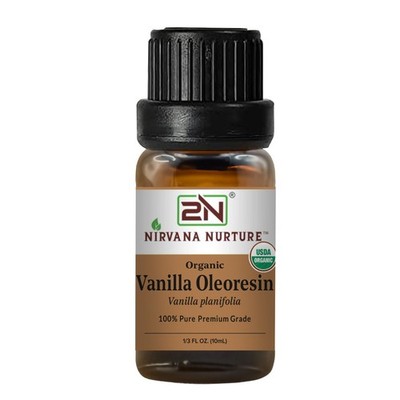 Organic Vanilla Oleoresin Essential Oil, USDA Certified, 100% Pure Natutral