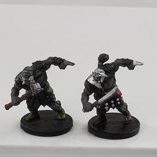 Orc Dungeons  Dragons Miniature Lot Monster Menagerie 2 7  15 D D Figure Set