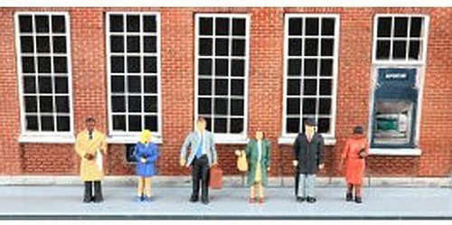Bachmann 33120 Figuras HO Scale SceneScapes Trabajadores De Oficina | Zustand: Nuevo