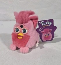 VTG 1999 Tiger FURBY BUDDIES PINK FLAMINGO "LIKE SLEEP" Plush Toy VERY RARE