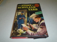1954-The Story of Scotland Yard, W-16 Landmark Books, World History, 1st Print