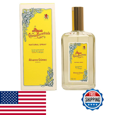 Alvarez Gomez Agua De Colonia Concentrated Eau De Cologne Spray 5.0 Ounce
