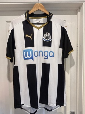 Newcastle United Heimtrikot 2017/18 McQueen 40 Puma schwarz weiß Large (bg2)