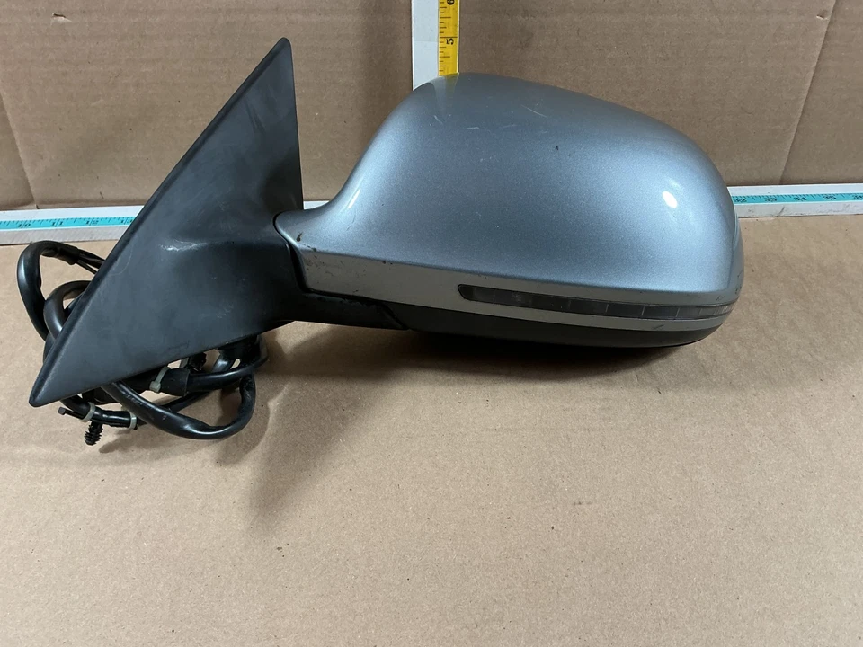 Espelho de porta Audi A8 2008-2010 visão lateral esquerda 4E1857409S fabricante de equipamento original - Imagem 4 de 4