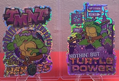Vanluck Wondercard TMNT Half Shell Heroes&Nothing But Turtle Power, Donatello