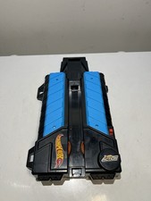 HOT WHEELS WORKING ACTION BOOSTER LAUNCHER MOTORIZED BLUE AND BLACK GJM76.TESTED