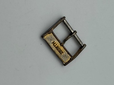 zenith Vergoldet Gold Beschichtet Schnalle 16mm