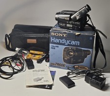 Sony Handycam CCD-TR600 Video Camcorder Hi8 Steady Shot Working Bundle Tested