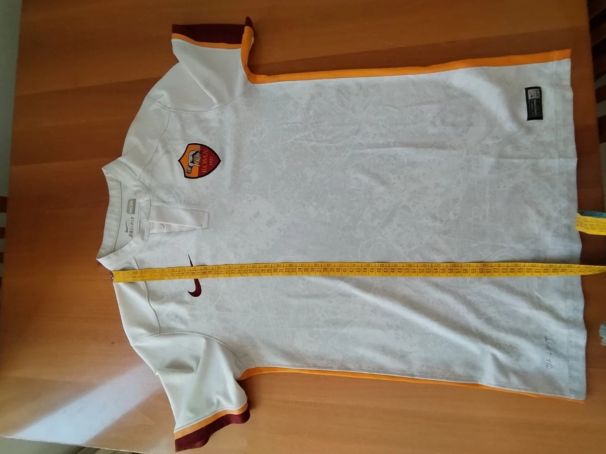 Maillot Cisco Calcio Roma Umbro Original Taille L - Occasion Avec Autographes