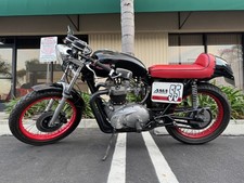 1972 Triumph TR6r cafe racer AHRMA vintage unit
