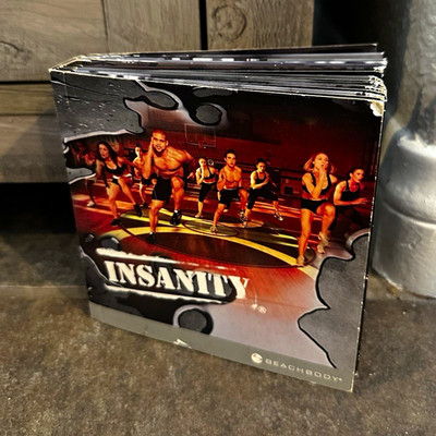 Beachbody INSANITY Workout Program DVD Box Set, Shaun T, Exercise & Fitness