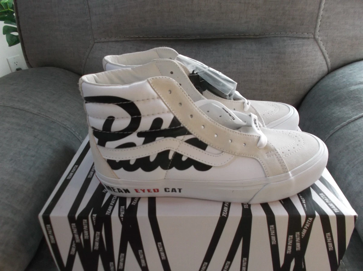 Vans Sk8-Hi Reissue VI Shoes Mens Size 11 Patta Mean Eyed Cat Limited Edition Vans Vans Sk8-Hi Reissue VI Shoes Mens Sz 11 Patta Mean Eyed  main image 4