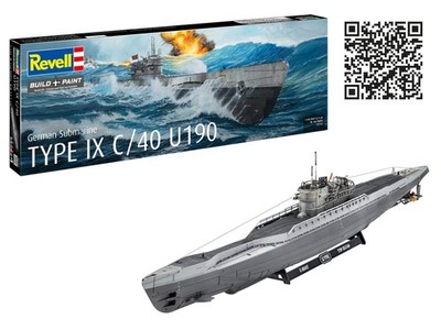 Revell 05167 German Submarine Type IX C/40
