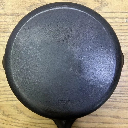 Wagner Ware Sidney O Stylized Logo No 6 Cast Iron skillet (Restored) 1056