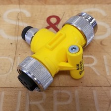Turck RSM FKM RKM 40, T-Connector, M12 Adapter With Two 7/8" Exits, U2-27854