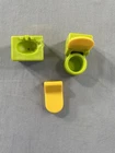 Vintage Fisher Price Little People Bathroom 3 Piece Set 70’s