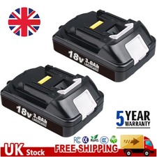 2PACK Replace for Makita 18V 3.0Ah LXT Lithium-ion BL1830 BL1850 BL1815 Battery