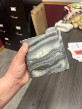 Gray marble - bathroom - toothbrush holder