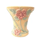 Vintage Hull Pottery Crabapple Floral Vase Matte Glaze Art Pottery USA