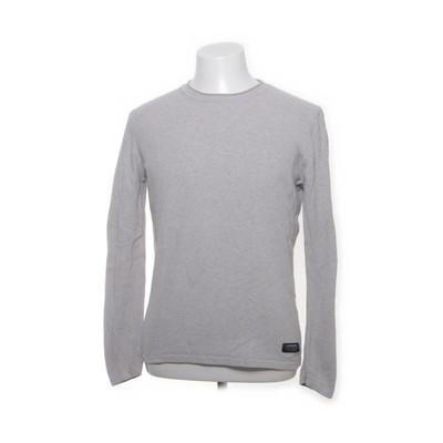 Sebago, Strickpullover, Größe: S, Grau, Baumwolle, Einfarbig, Herren #8J4