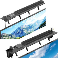 Soundbar Mount, No Drilling Steel TV Top Shelf