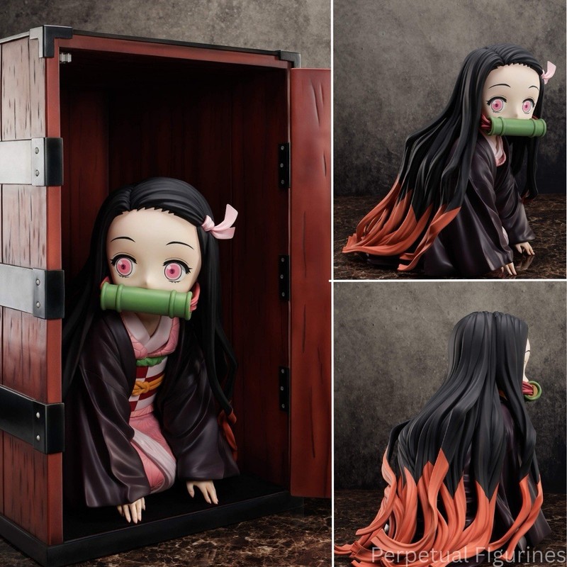 Demon Slayer Kamado Nezuko In A Box 1/1 Real Life Sized F:Nex Only 1 In Stock