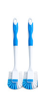 Heavy Duty Kitchen Scrub Brush 2 Pack Stiff Bristle Cleaning Set