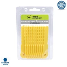 12-Pack Push-N-Load Nylon Replacement Blades for Trimmer Heads