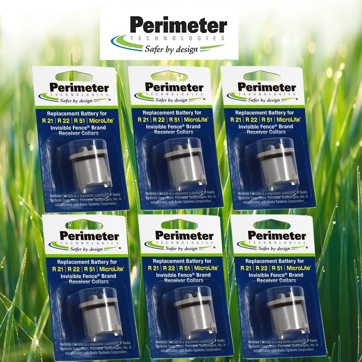 Perimeter IFA-001 Dog Collar Batteries For Invisible Fence R21 R22