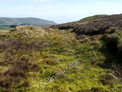 Photo 6x4 Moorland track Craighat The track is the same one as shown in [ c2011