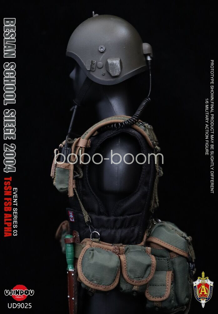 1/6 scale UJINDOU UD9025 TsSN FSB at Beslan School Siege