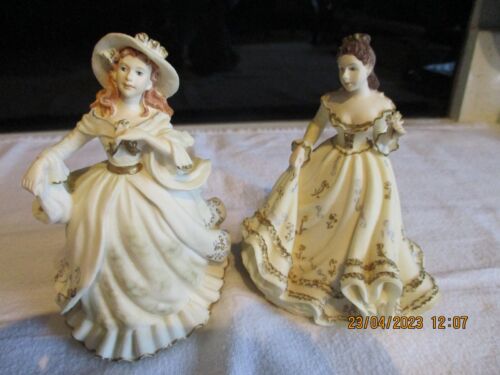 The Leonardo Collection Figurines Emily & Diana 1997 - Picture 1 of 4