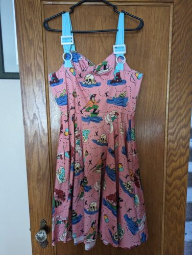 Pinup Mädchen Golightly Neverland Netto Kleid - Bild 1 von 2