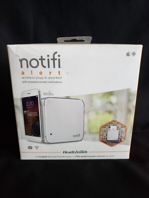 Notifi Alert Wireless Plug-In Doorbell Kit w/ Smartphone Texts (  Chime only)