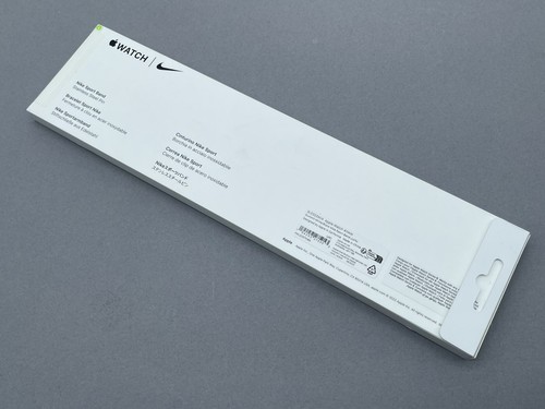 Oryginalny zegarek Apple Watch Nike Sport Band SUMMIT BIAŁY / CZARNY 41mm 40mm 38mm NOWY - Zdjęcie 3 z 10