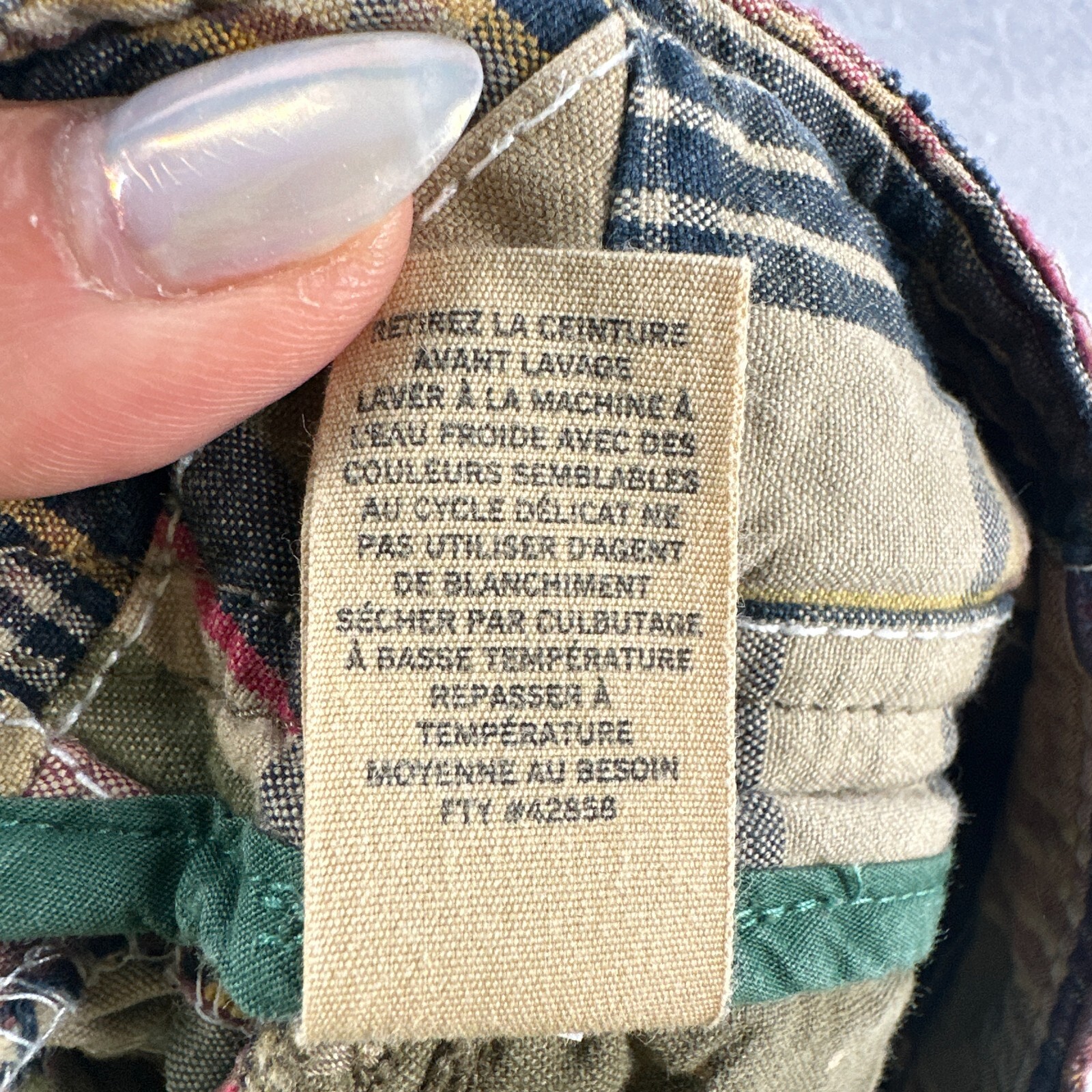 American Eagle Mens Patchwork Shorts 33 Green Lon… - image 16