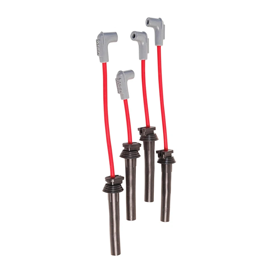 MSD 8,5 мм сверхпроводник свечи зажигания провод комплект красный для 2002-2004 Mini Cooper 1,6 л - Изображение 2 из 4