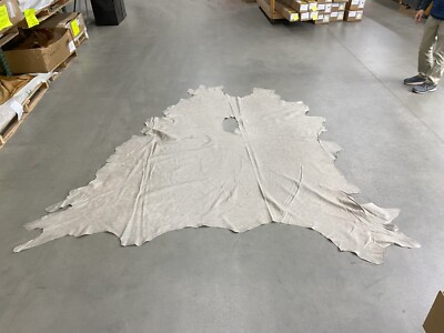 Gray Leather Hide Upholstery Whole Full Cow Hide 45 Square Feet #5314
