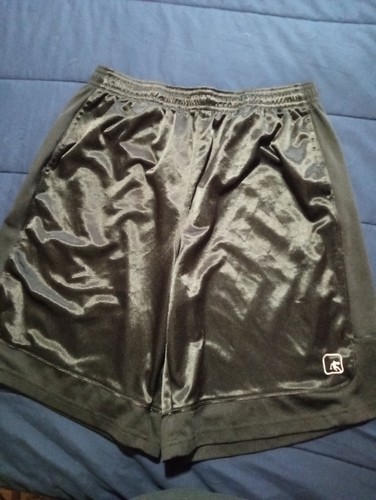 And1 Basketball Shorts Herren Gr. 2XL schwarz Kordelzug Logo Activewear Running
