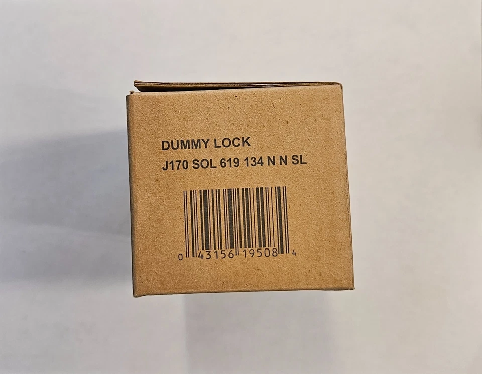 Замок манекен Schlage J170 SOL 619 134 N N SL, матовый никель - Изображение 2 из 3