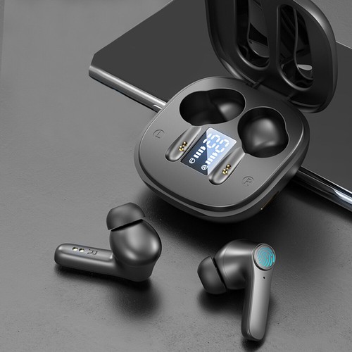 Digitale Bluetooth-Kopfhörer Kabellos In-Ear 5.2 Rauschunterdrückung Display v - Zdjęcie 3 z 19