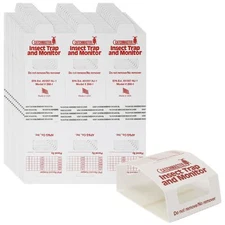 Spider & Insect Glue Traps 45-Pk 15 Sheets Spider Traps Adhesive Cockroach Ki...