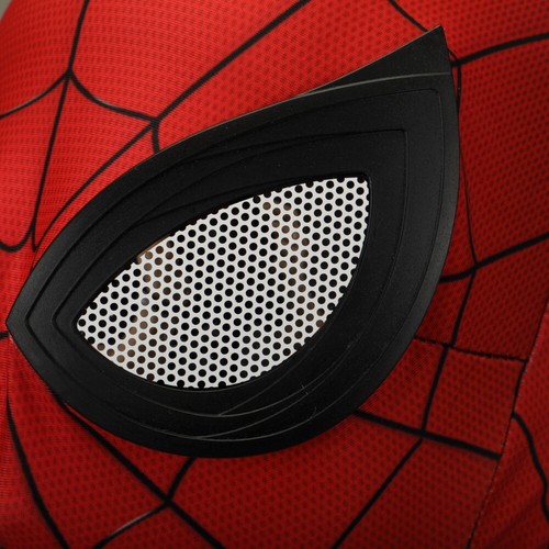 SpiderMan Far From Home Peter Parker Cosplay Mask Adult Halloween Hood Props - Picture 9 of 12