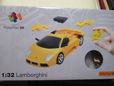 Herpa  3D-Puzzle Lamborghini M 1:32 transparent-grün