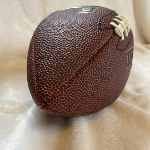 Bernie Kosar Firmato Football Wilson Non Ufficiale Taglia NFL Replica Football - Foto 10 di 10